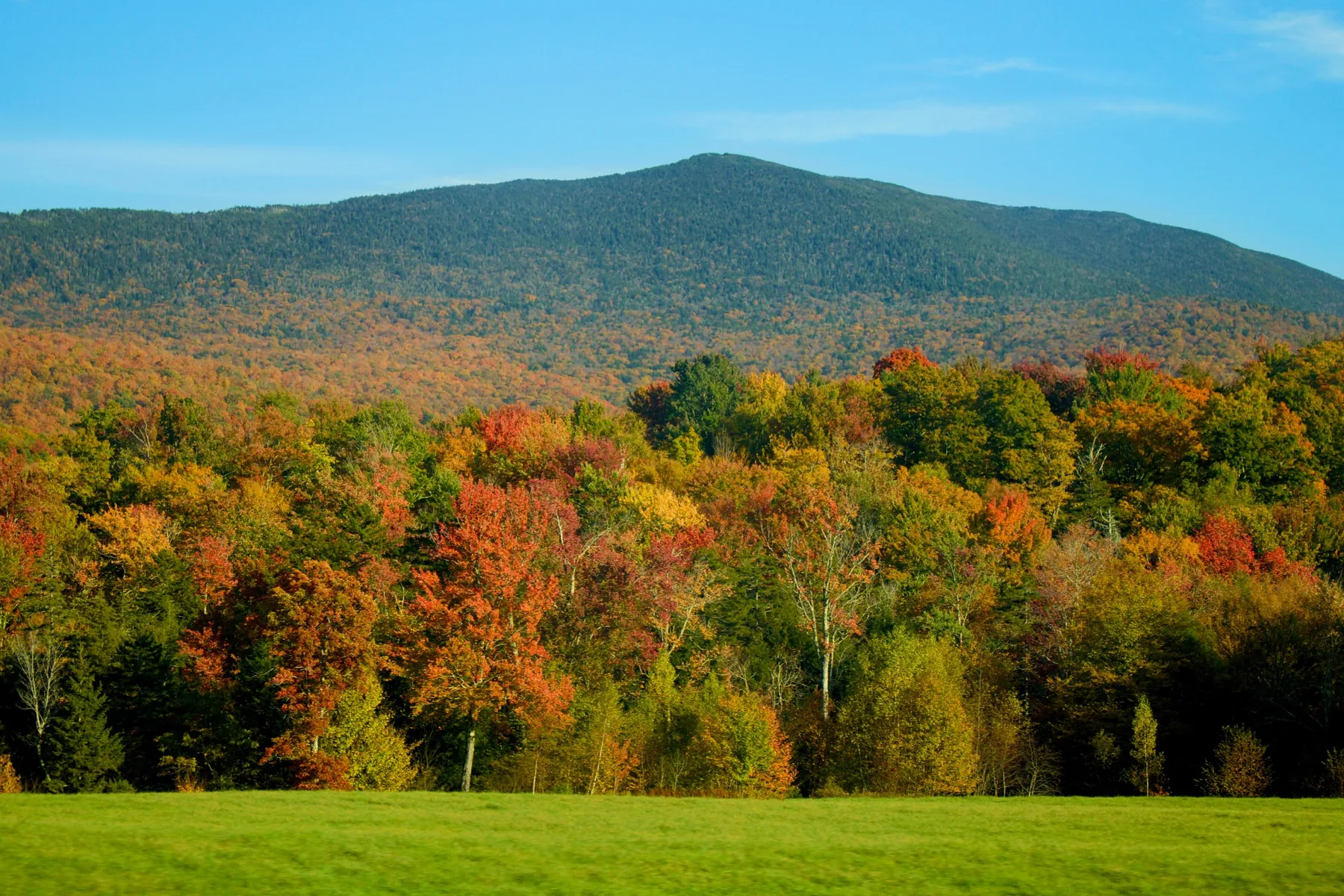 Mt Ellen during fall, Vermont